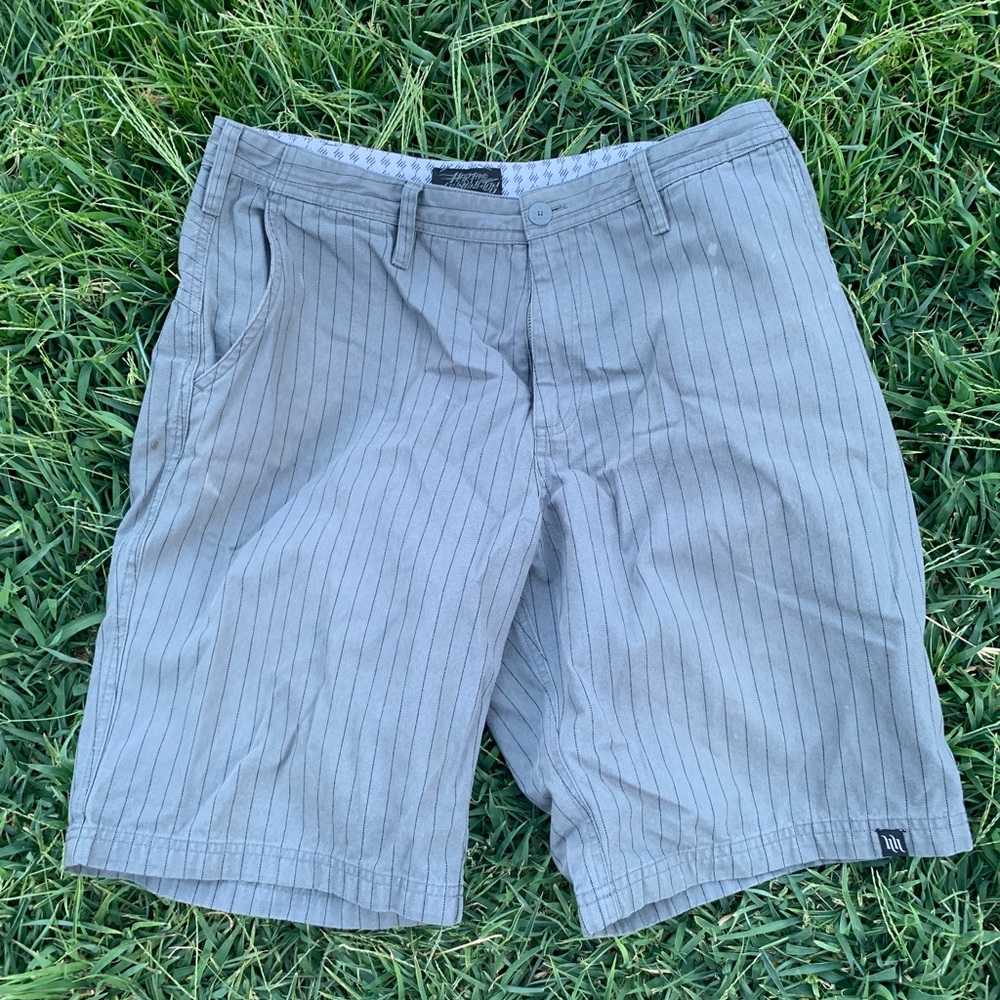 MENS GRAY SHORTS SIZE 34